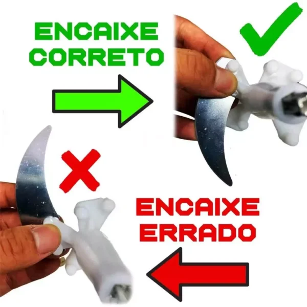 3L Picador De Alimentos Moedor De Carne Mixer Elétrica Processador Cozinha Casa Alho - 110v-220v - Imagem 2